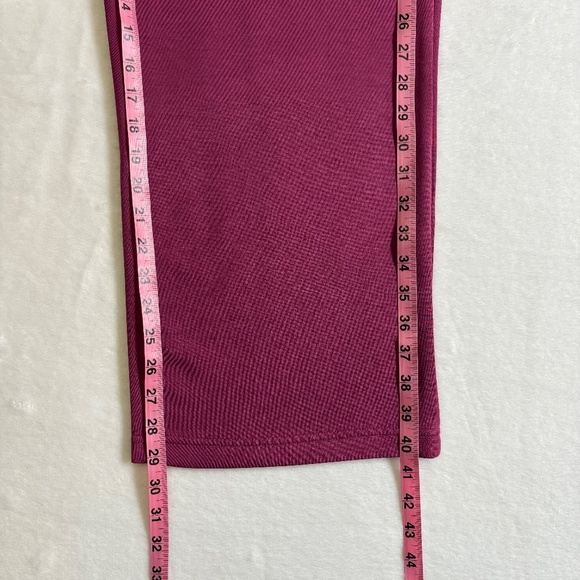 Mondetta Ladies' Wide Leg Pants, Pull-On, Pink/Raspberry Coulis, Medium NWT - Picture 9 of 14